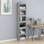 Estantería/divisor de espacios gris Sonoma 40x30x198 cm de vidaXL, Librerías y estanterías - Ref: Foro24-813597, Precio: 84,9...