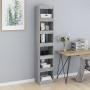 Sonoma graues Regal/Raumteiler 40x30x198 cm von vidaXL, Bücherregale und Regale - Ref: Foro24-813597, Preis: 86,29 €, Rabatt: %