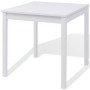 3-teiliges Esszimmerset aus weißem Kiefernholz von vidaXL, Möbelsets für Küchen und Esszimmer - Ref: Foro24-242955, Preis: 19...