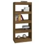 Oak brown plywood shelf 60x30x135 cm by vidaXL, Bookcases and shelves - Ref: Foro24-813607, Price: 53,34 €, Discount: %