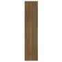 Oak brown plywood shelf 60x30x135 cm by vidaXL, Bookcases and shelves - Ref: Foro24-813607, Price: 53,34 €, Discount: %