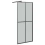 Accessible shower screen dark tempered glass 80x195 cm by vidaXL, Shower walls and screens - Ref: Foro24-151884, Price: 178,1...
