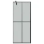 Accessible shower screen dark tempered glass 80x195 cm by vidaXL, Shower walls and screens - Ref: Foro24-151884, Price: 178,1...