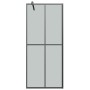 Barrierefreie Duschwand aus dunklem Hartglas 80x195 cm von vidaXL, Duschwände und Duschwände - Ref: Foro24-151884, Preis: 193...