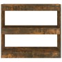 Smoked oak shelving/space divider 80x30x72 cm by vidaXL, Bookcases and shelves - Ref: Foro24-813614, Price: 56,43 €, Discount: %