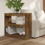 Smoked oak shelving/space divider 80x30x72 cm by vidaXL, Bookcases and shelves - Ref: Foro24-813614, Price: 56,43 €, Discount: %