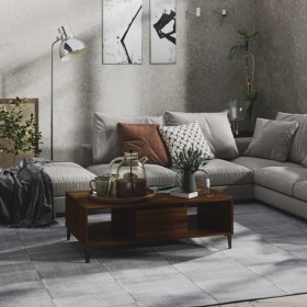 Couchtisch aus eichenbraunem Holzwerkstoff, 103,5 x 60 x 35 cm von vidaXL, Couchtisch - Ref: Foro24-813181, Preis: 59,36 €, R...