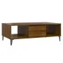 Oak brown engineered wood coffee table 103.5x60x35 cm by vidaXL, Coffee table - Ref: Foro24-813181, Price: 59,28 €, Discount: %