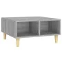 Sonoma-Couchtisch aus grauem Holzwerkstoff, 60 x 60 x 30 cm von vidaXL, Couchtisch - Ref: Foro24-813165, Preis: 48,11 €, Raba...