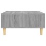 Sonoma gray engineered wood coffee table 60x60x30 cm by vidaXL, Coffee table - Ref: Foro24-813165, Price: 48,93 €, Discount: %
