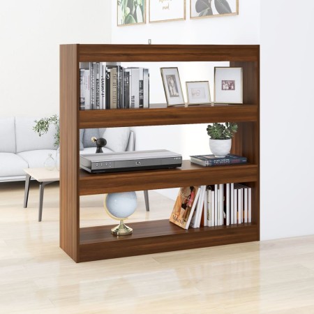 Regal/Raumteiler Eiche braun 100x30x103 cm von vidaXL, Bücherregale und Regale - Ref: Foro24-813634, Preis: 80,95 €, Rabatt: %