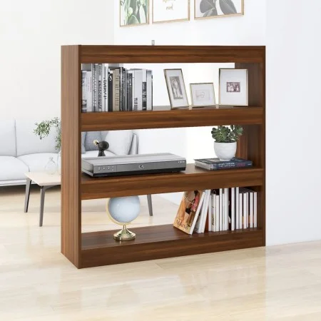 Regal/Raumteiler Eiche braun 100x30x103 cm von vidaXL, Bücherregale und Regale - Ref: Foro24-813634, Preis: 79,68 €, Rabatt: %