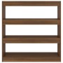 Regal/Raumteiler Eiche braun 100x30x103 cm von vidaXL, Bücherregale und Regale - Ref: Foro24-813634, Preis: 80,95 €, Rabatt: %