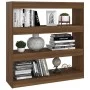 Regal/Raumteiler Eiche braun 100x30x103 cm von vidaXL, Bücherregale und Regale - Ref: Foro24-813634, Preis: 79,68 €, Rabatt: %