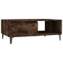 Couchtisch aus geräuchertem Eichenholzwerkstoff, 90 x 60 x 35 cm von vidaXL, Couchtisch - Ref: Foro24-813173, Preis: 64,06 €,...