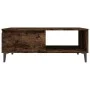 Couchtisch aus geräuchertem Eichenholzwerkstoff, 90 x 60 x 35 cm von vidaXL, Couchtisch - Ref: Foro24-813173, Preis: 64,06 €,...