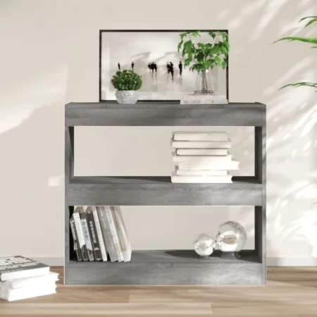 Gray Sonoma 80x30x72 cm shelf/space divider by vidaXL, Bookcases and shelves - Ref: Foro24-813615, Price: 49,34 €, Discount: %