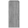 Sonoma grau Regal/Raumteiler 80x30x72 cm von vidaXL, Bücherregale und Regale - Ref: Foro24-813615, Preis: 49,92 €, Rabatt: %