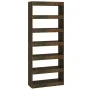 Engineered wood shelf/divider smoked oak 80x30x198 cm by vidaXL, Bookcases and shelves - Ref: Foro24-813626, Price: 103,04 €,...