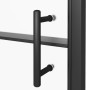 Puerta de ducha vidrio semiesmerilado negro 91x195 cm de vidaXL, Puertas de ducha - Ref: Foro24-151866, Precio: 207,38 €, Des...