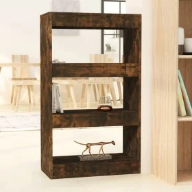 Engineered wood shelf/divider smoked oak 60x30x103 cm by vidaXL, Bookcases and shelves - Ref: Foro24-813602, Price: 51,16 €, ...