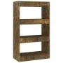 Engineered wood shelf/divider smoked oak 60x30x103 cm by vidaXL, Bookcases and shelves - Ref: Foro24-813602, Price: 51,16 €, ...