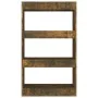Engineered wood shelf/divider smoked oak 60x30x103 cm by vidaXL, Bookcases and shelves - Ref: Foro24-813602, Price: 51,16 €, ...