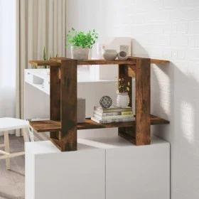 Smoked oak color shelf/space divider 80x30x51 cm by vidaXL, Bookcases and shelves - Ref: Foro24-813581, Price: 31,68 €, Disco...