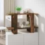 Smoked oak color shelf/space divider 80x30x51 cm by vidaXL, Bookcases and shelves - Ref: Foro24-813581, Price: 31,68 €, Disco...