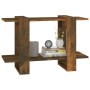 Smoked oak color shelf/space divider 80x30x51 cm by vidaXL, Bookcases and shelves - Ref: Foro24-813581, Price: 32,02 €, Disco...