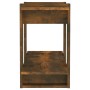 Smoked oak color shelf/space divider 80x30x51 cm by vidaXL, Bookcases and shelves - Ref: Foro24-813581, Price: 32,02 €, Disco...