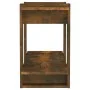 Smoked oak color shelf/space divider 80x30x51 cm by vidaXL, Bookcases and shelves - Ref: Foro24-813581, Price: 31,68 €, Disco...