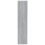 Regal/Trennwand aus technischem Holz in Sonoma-Grau, 80 x 30 x 135 cm von vidaXL, Bücherregale und Regale - Ref: Foro24-81362...