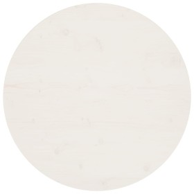 Tischoberfläche aus massivem weißem Kiefernholz Ø80x2,5 cm von vidaXL, Tischplatten - Ref: Foro24-813656, Preis: 82,58 €, Rab...