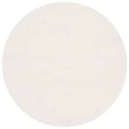 Tischoberfläche aus massivem weißem Kiefernholz Ø80x2,5 cm von vidaXL, Tischplatten - Ref: Foro24-813656, Preis: 76,90 €, Rab...