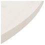 Tischoberfläche aus massivem weißem Kiefernholz Ø80x2,5 cm von vidaXL, Tischplatten - Ref: Foro24-813656, Preis: 82,58 €, Rab...