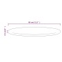 Tischoberfläche aus massivem weißem Kiefernholz Ø80x2,5 cm von vidaXL, Tischplatten - Ref: Foro24-813656, Preis: 82,58 €, Rab...