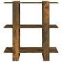 Smoked oak shelving/space divider 80x30x87 cm by vidaXL, Bookcases and shelves - Ref: Foro24-813578, Price: 45,53 €, Discount: %