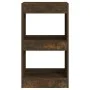 Smoked oak color shelf/space divider 40x30x72 cm by vidaXL, Bookcases and shelves - Ref: Foro24-813584, Price: 37,57 €, Disco...