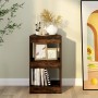 Smoked oak color shelf/space divider 40x30x72 cm by vidaXL, Bookcases and shelves - Ref: Foro24-813584, Price: 38,09 €, Disco...