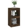 Smoked oak color shelf/space divider 40x30x72 cm by vidaXL, Bookcases and shelves - Ref: Foro24-813584, Price: 38,09 €, Disco...