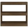 Brown oak shelving/space divider 80x30x72 cm by vidaXL, Bookcases and shelves - Ref: Foro24-813616, Price: 53,95 €, Discount: %