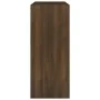 Brown oak shelving/space divider 80x30x72 cm by vidaXL, Bookcases and shelves - Ref: Foro24-813616, Price: 53,95 €, Discount: %