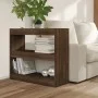 Regal/Raumteiler aus brauner Eiche, 80 x 30 x 72 cm von vidaXL, Bücherregale und Regale - Ref: Foro24-813616, Preis: 53,95 €,...