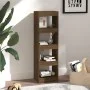 Regal/Raumteiler aus brauner Eiche, 40 x 30 x 135 cm von vidaXL, Bücherregale und Regale - Ref: Foro24-813592, Preis: 49,26 €...