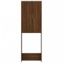 Washing machine cabinet in brown oak, 64x25.5x190 cm by vidaXL, Accessories for washing machines and dryers - Ref: Foro24-813...