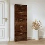 Mueble zapatero madera contrachapada roble ahumado 59x17x169 cm de vidaXL, Zapateros y organizadores de calzado - Ref: Foro24...