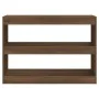 Estantería/divisor de espacios roble marrón 100x30x72 cm de vidaXL, Librerías y estanterías - Ref: Foro24-813631, Precio: 63,...