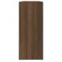 Estantería/divisor de espacios roble marrón 100x30x72 cm de vidaXL, Librerías y estanterías - Ref: Foro24-813631, Precio: 63,...