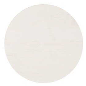 Tischoberfläche aus massivem weißem Kiefernholz Ø40x2,5 cm von vidaXL, Tischplatten - Ref: Foro24-813652, Preis: 20,45 €, Rab...